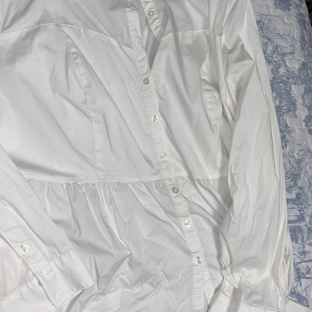 Torrid Classic White Shirt